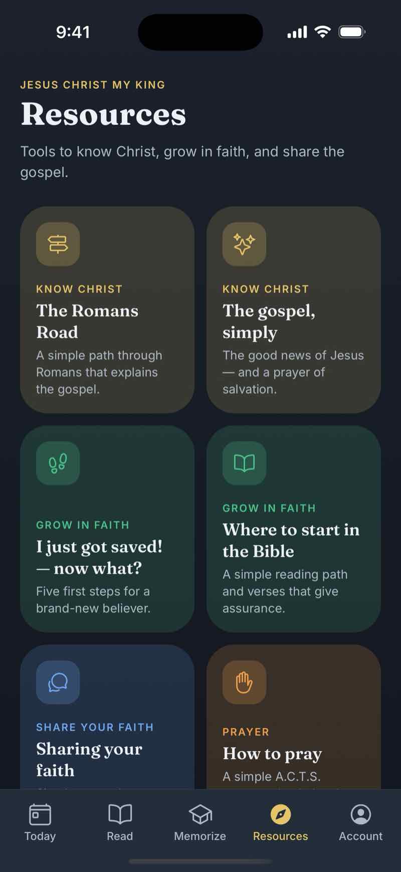 Resources: the gospel, the Romans Road, and how to pray